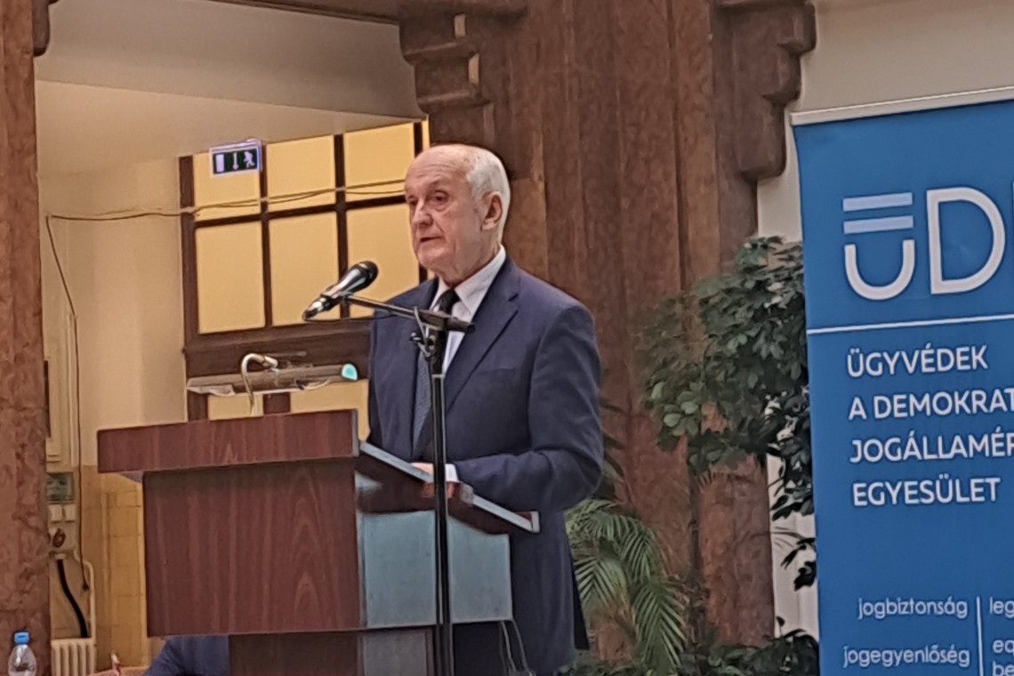 Baka András beszéde a Karsai Dániel Emberi Jogi Díj átadóján